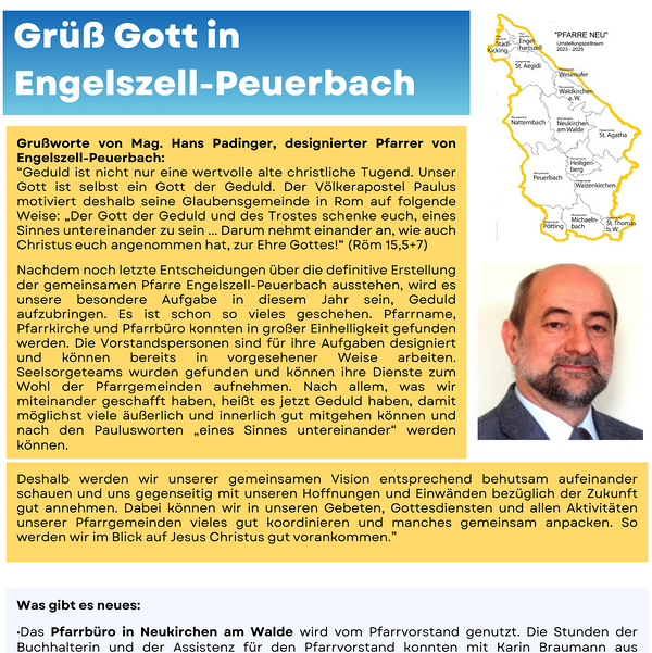 News aus Engelszell-Peuerbach