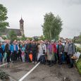 Mit Bischof Manfred auf dem Weg nach Burgkirchen