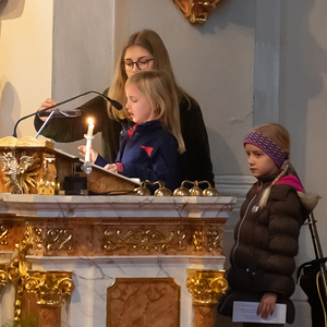 Kindermette 2019 in der Pfarrkirche Kopfing / Markus Kranninger Kindermette 2019 in der Pfarrkirche Kopfing