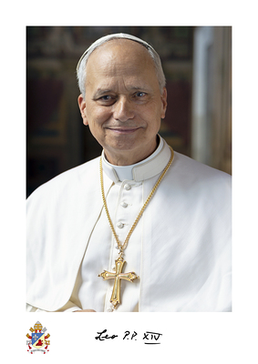 Papst Leo XIV. offizielles Vatikanbild