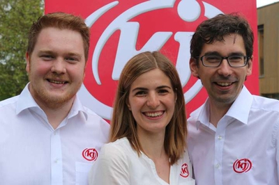 Neues Führungsteam der Katholischen Jugend Österreichs, v.l.: Matthias Kreuzriegler, Sophie Matkovits, Alexander Kurucz_Foto: KJÖ
