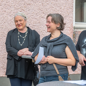 Abschiedsritual im Pfarrheim, Schlüsselübergabe