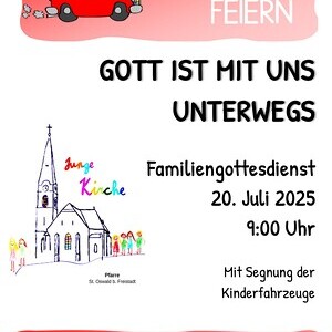 Kinderfahrzeug Segnung