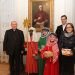 SternsingerInnen aus der Dompfarre zu Besuch, 5.1.2012