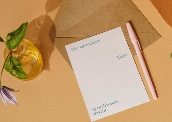 Postkarten mit poetisch-spirituellen Zitaten der Ordensgründerin Teresa von Ávila