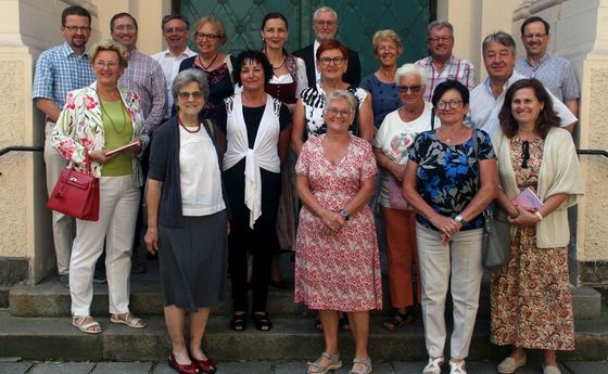 Mitarbeiter-Dankgottesdienst, 3. Juli 2022 / Karl Schinagl Vorstellung der neu gewählten Pfarrgemeinderäte