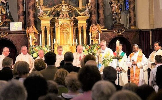 50jähriges Priesterjubiläum Karl Burgstaller, Jubiläumsmesse in Weilbach am Samstag, 3. August 2019